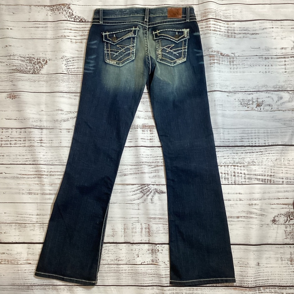1162. BKE Madison Dark Washed Jeans EUC Size 30x33.5